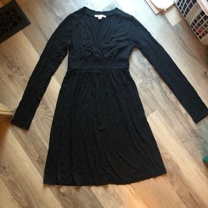Long sleeve cotton dress